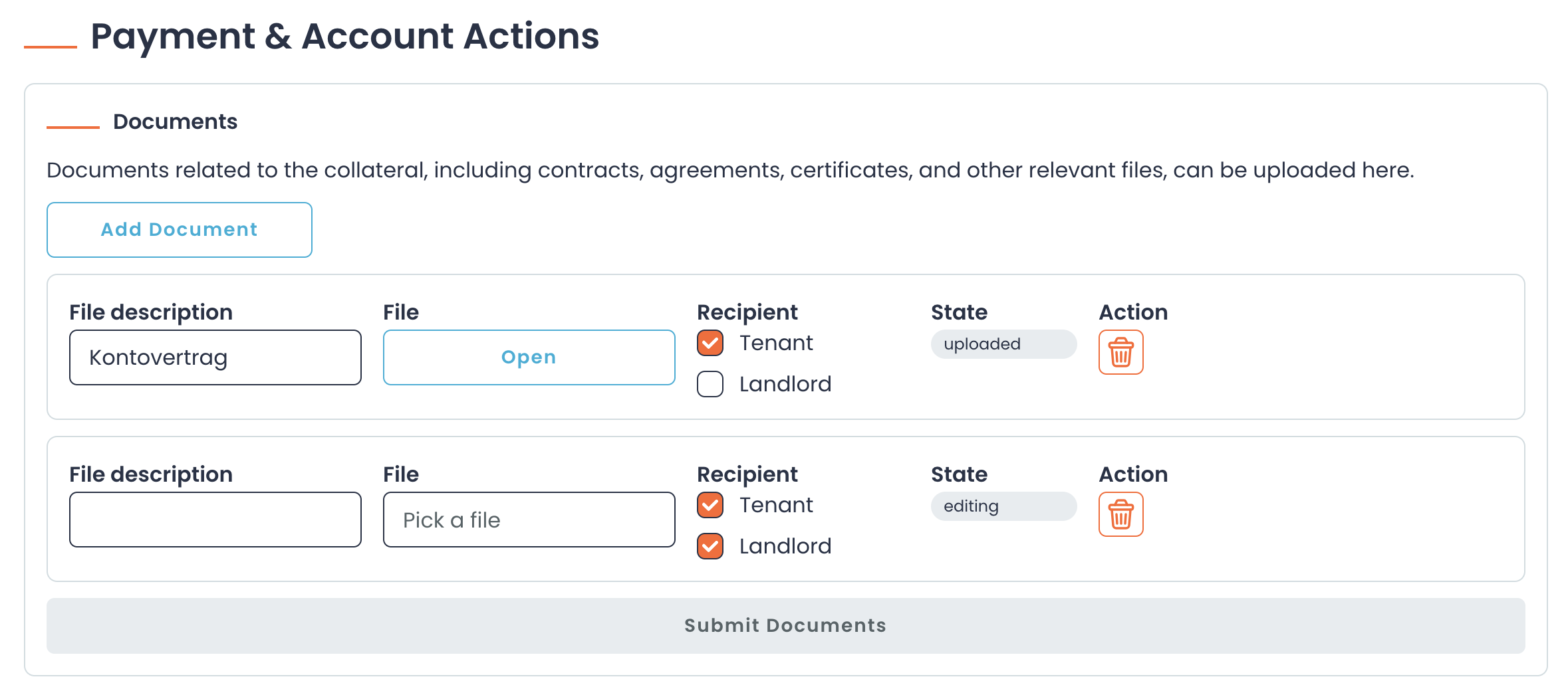 Document Upload