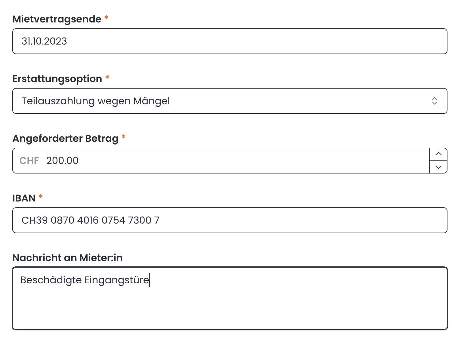 Details of closure